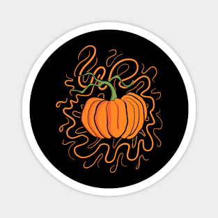 Pumpkin art Magnet